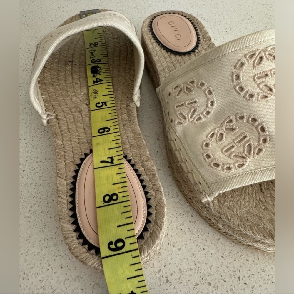GUCCI Damita Espadrille Slide Sandal EU 41 - Picture 6 of 6